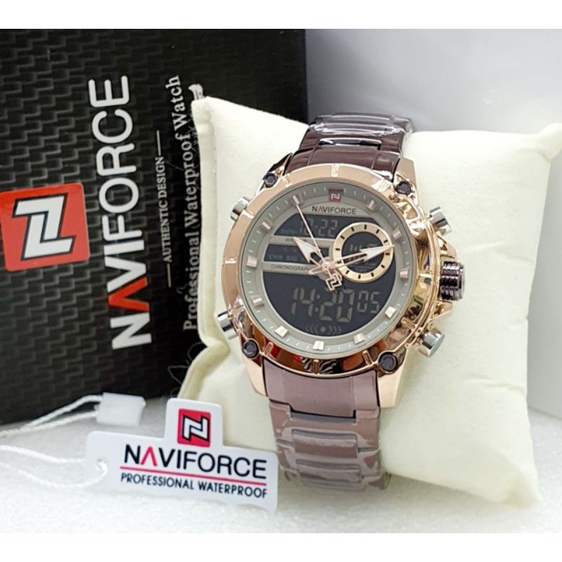 Jam Tangan Pria Naviforce Original New Water Resist Gratis Ongkir COD