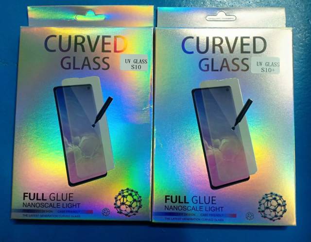 tempered galss Samsung S10 plus S9+ S8+ S20 S20 ultra S21 ultra anti gores kaca nano liquid fullem