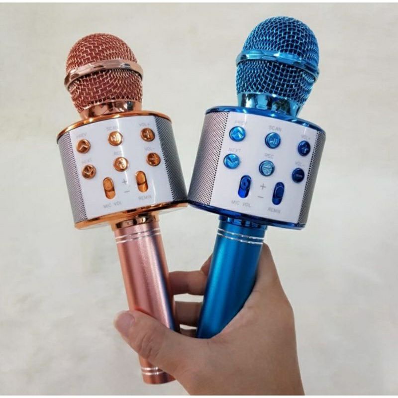 MIC Microphone Smule Karaoke Bluetooth Wireless Portable WS858