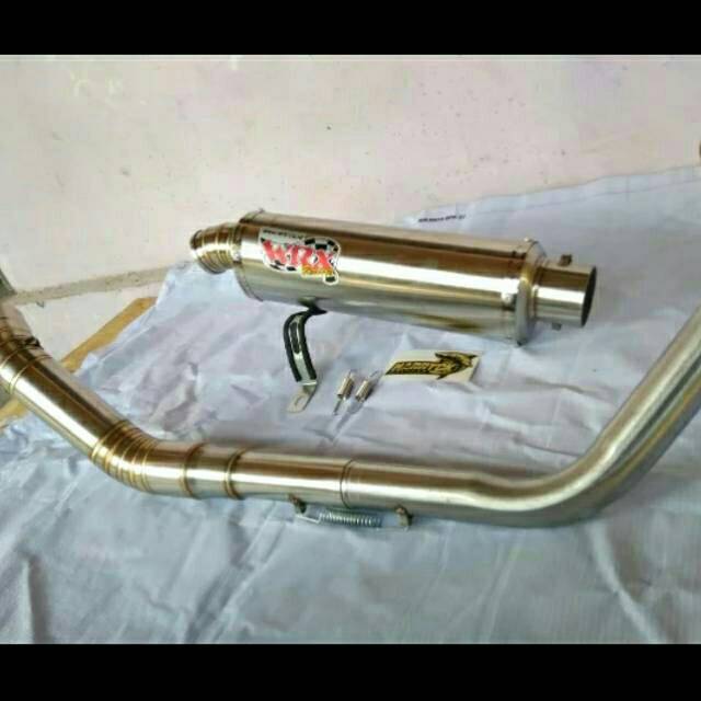 KNALPOT WRX LEHER ROADRACE TIGER VIXION SATRIA FU GL DLL