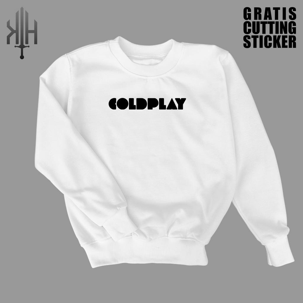 Crewneck Sweater Coldplay-Crewneck Pria-Sweater Wanita