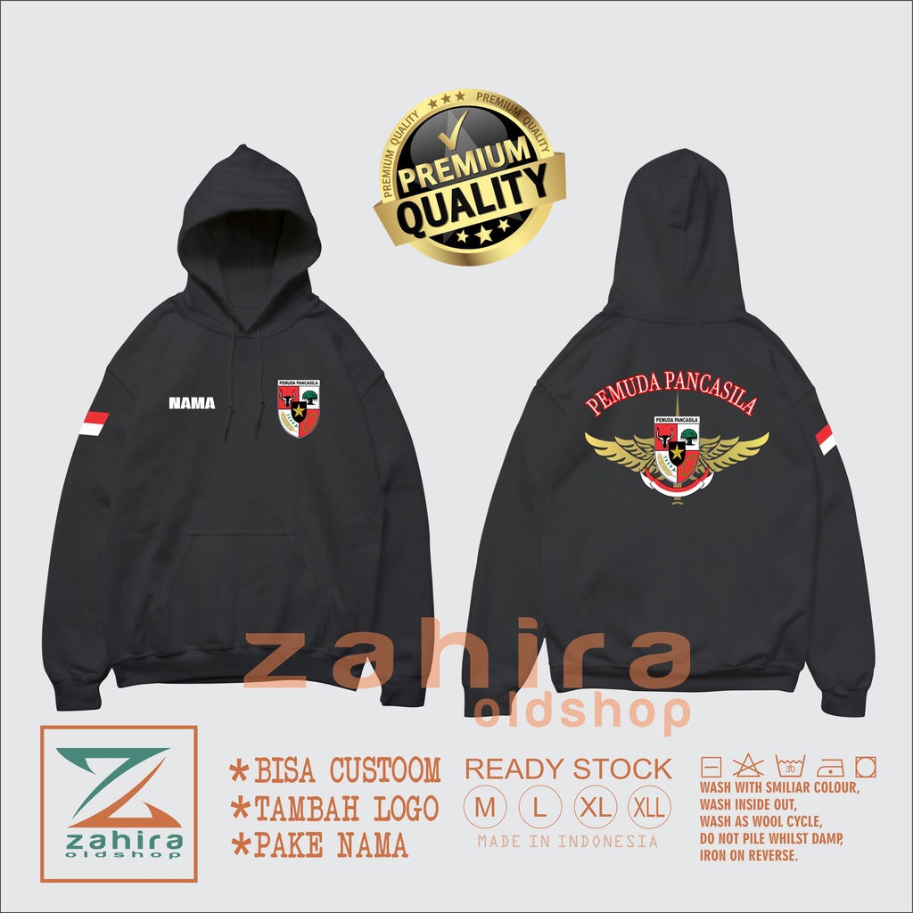 Jaket Hoodie Pemuda Pancasila / Zipper Ormas Pemuda Pancasila Quality High