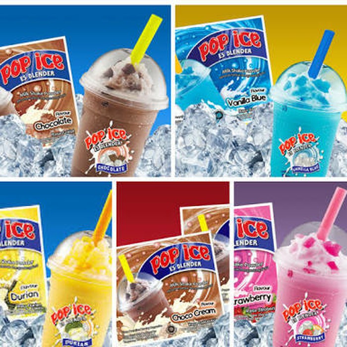 

Minuman Popice 1 Renceng 10 Bungkus - Bubuk Pop Ice