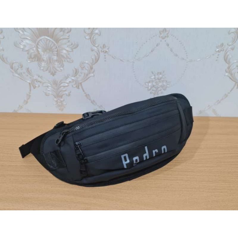 Tas Selempang Pria Waistbag Pedroo Waterproof Branded High Quality