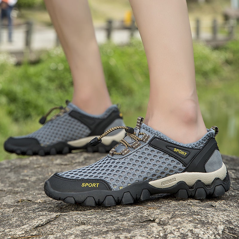 Sepatu sneaker K12 olahraga pria import/sepatu gunung pria import/sepatu hiking pria/sepatu - Sneakers Terbaru 2023 Musim Semi dan Musim Panas Outdoor River Tracing Sepatu Hiking Olahraga Outdoor