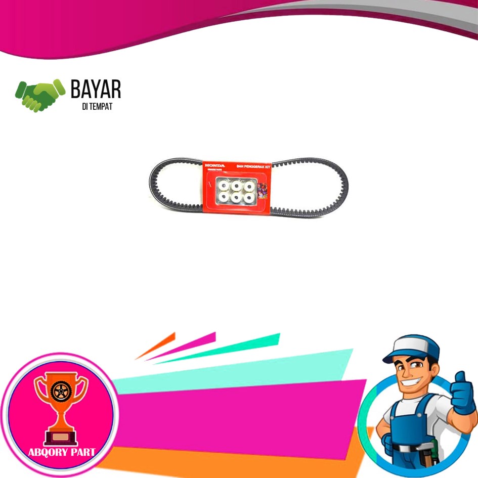 abqory part___Vanbelt set assy Roller beat pop, beat esp, beat street K44