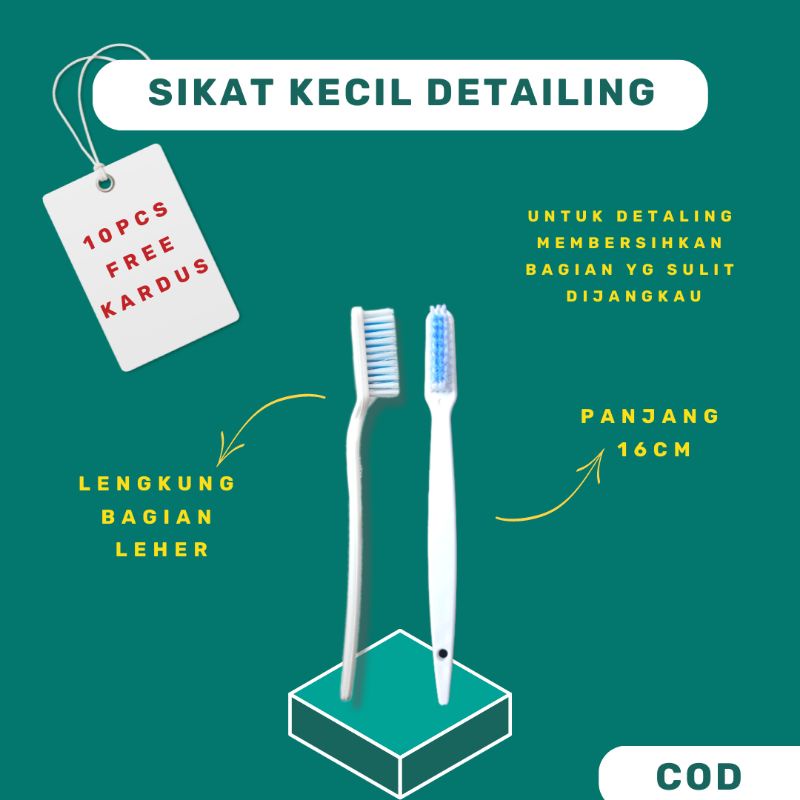 Sikat kecil detailing standard brush