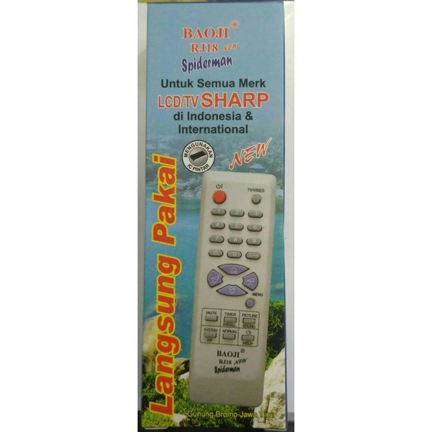 Remote TV Sharp Remot Tv Sharp Tabung