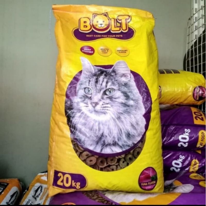 Gojek Bolt Donat 20kg Makanan Kucing Paket 3karung Murah
