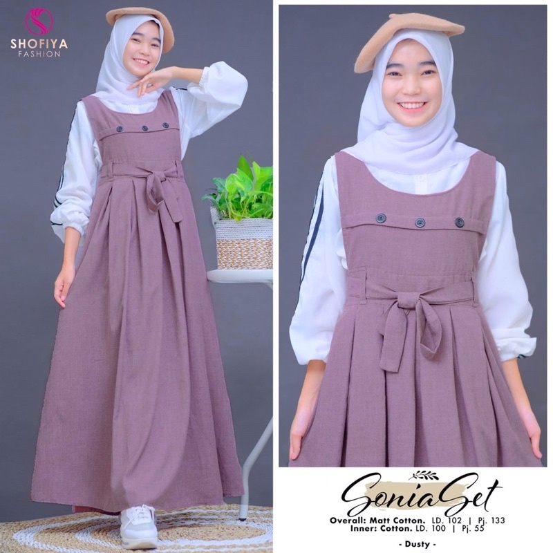 FASHION WANITA KEKINIAN SONIA SET ORIGINAL BY SHOFIYA FASHION