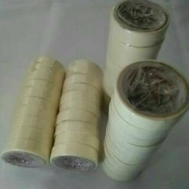 Isolasi Kertas Kecil Gold Tape | Isolasi Kertas | Isolasi Putih | Masking Tape | Isolasi Ecer