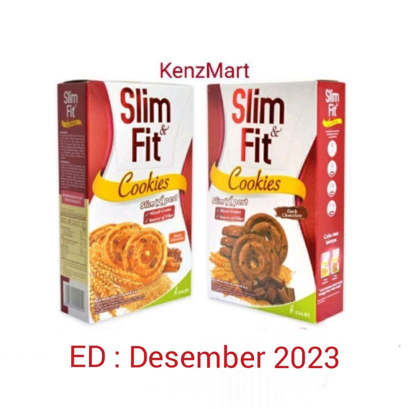 ( TERMURAH ) Slim &amp; Fit Cemilan Diet Sehat / Snack Slim Fit Cookies Kue Camilan Diet Rendah Kalori