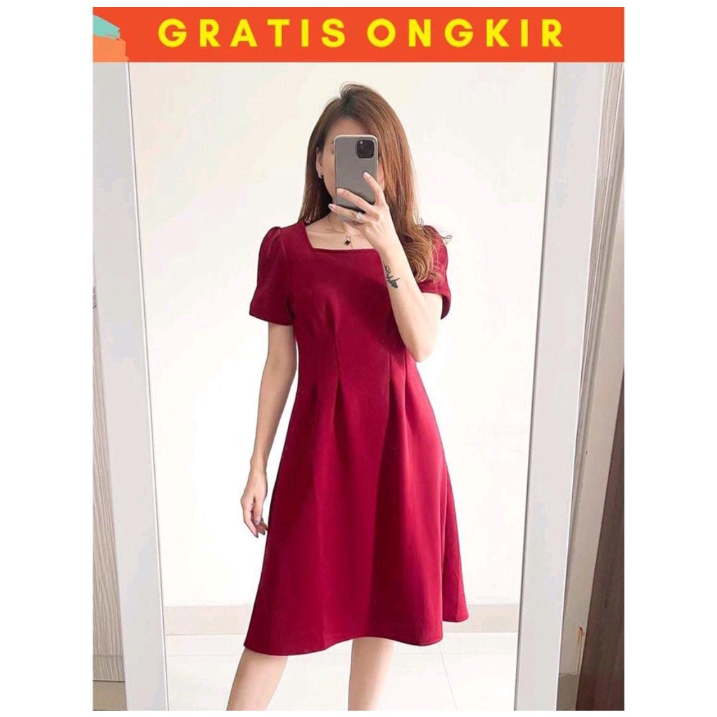 ALICE DRESS/DRESS WANITA/MIDI DRESS