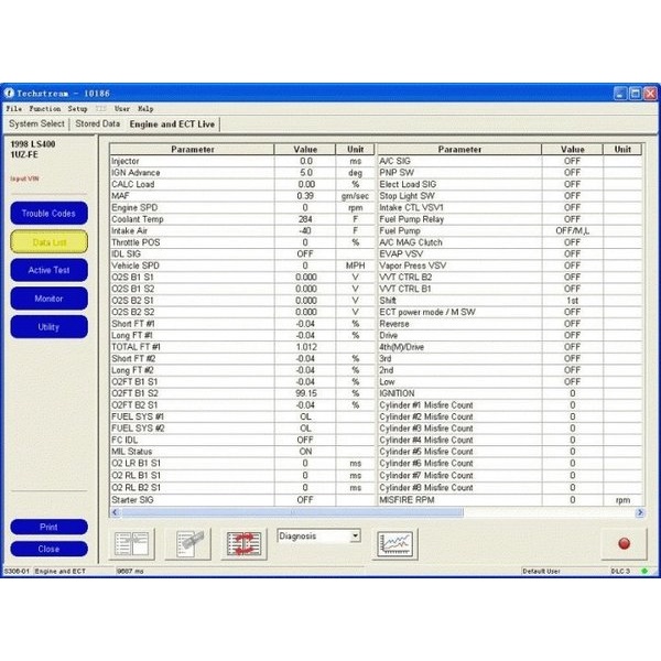 MINI VCI J2534 FOR TOYOTA TIS Techstream V8.00.034 Terlaris