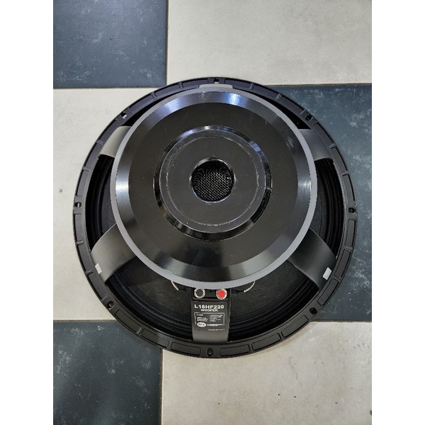 Speaker komponen rcf L18hf220 18inch low sub L18 hf220 18hf220 vc 4in babet