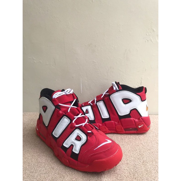 MURAH BANGET Sepatu basket pria sneakers Nike Air More Uptempo QS GS Basketball Size 43 For Man orig