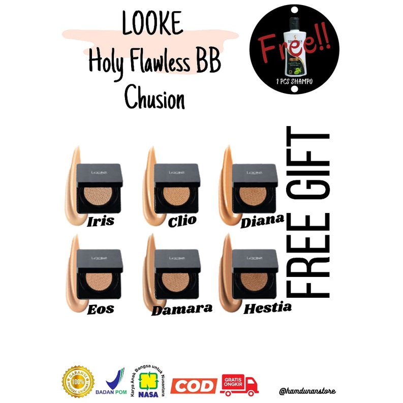 LOOKE Holy Flawless BB Cushion || looke holy flawless bb cushion || looke bb cushion nasa asli origi