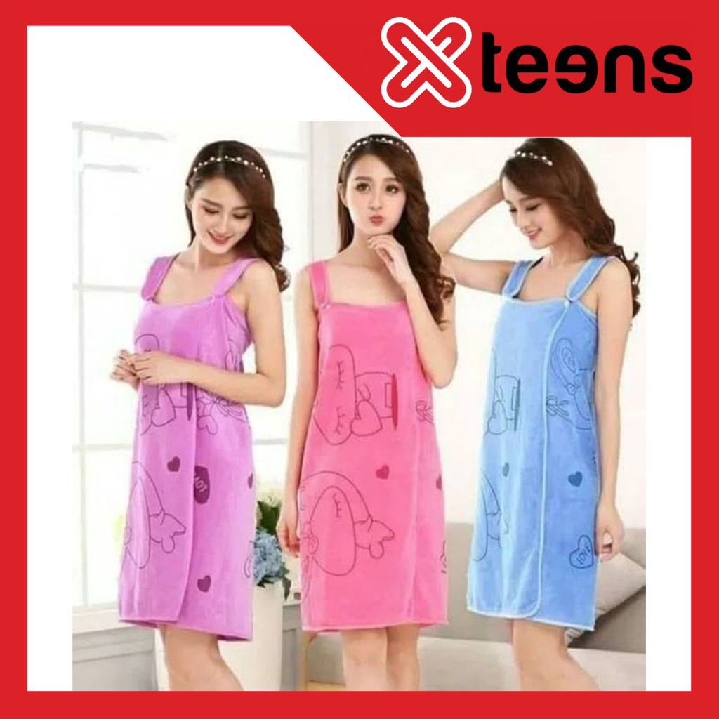 BAJU HANDUK WEARABLE TOWEL HANDUK MULTIFUNGSI KIMONO