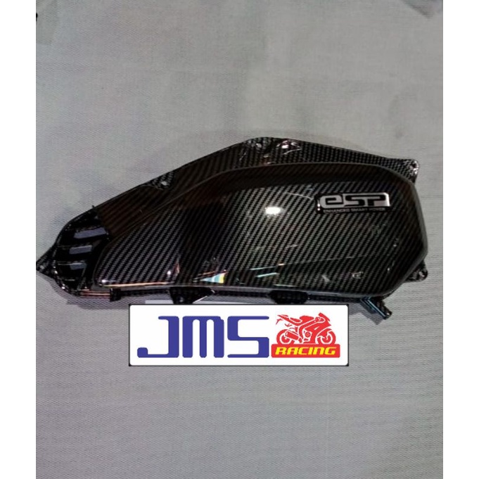 cover tutup carbon paket knalpot filter hawa radiator vario 125 lama dan vario125/150 led zoro pnp