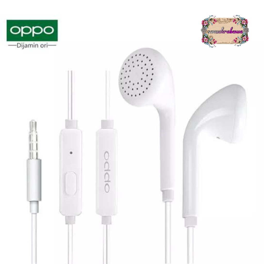 Headset Oppo Original 100% Headset Oppo F9 F7 F5 F3 A15 a5 A9 F11 pro F1s A71 A83 A37 A3 SB2710