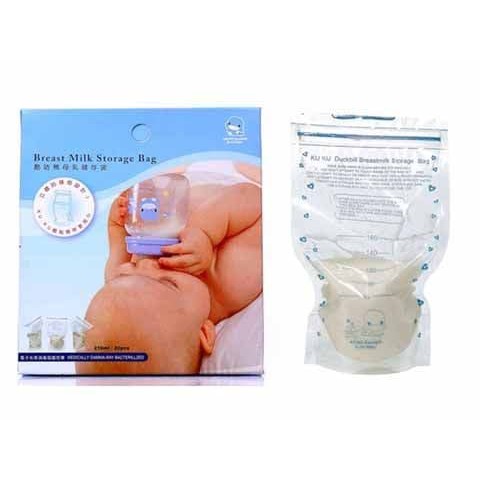 Kuku Duckbill Breast Milk Storage Bag 210cc - KU5446