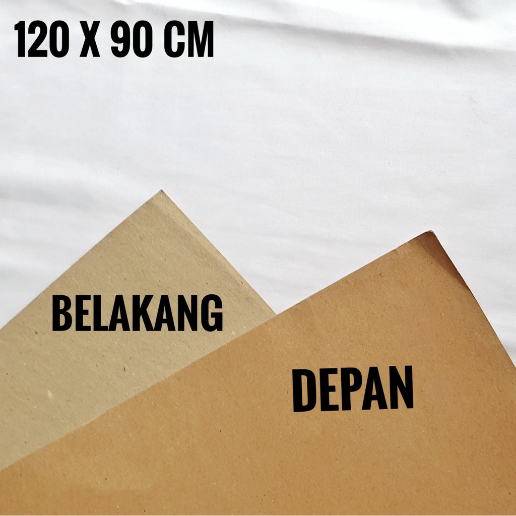 

[10 lembar] 200 gsm Ketas Kraft Samson 120 X 90 cm (plano) Kertas kraft 120 X 90 cm
