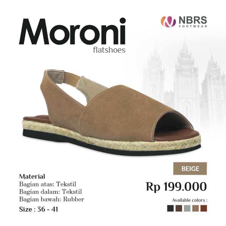 SANDAL WANITA DEWASA NBRS FOOTWEAR MORONI