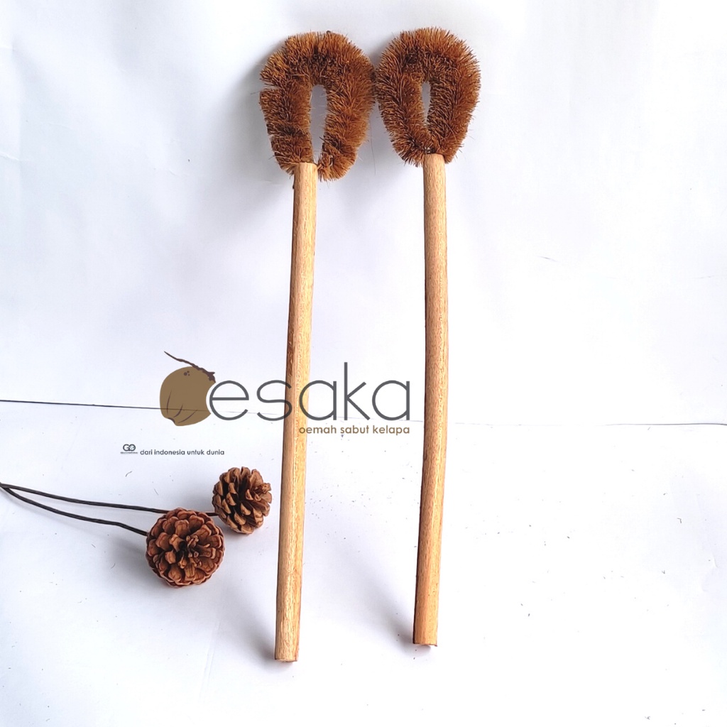 SIKAT TANGKAI 40 CM / SIKAT CLOSET / SIKAT LANTAI KAMAR MANDI / SIKAT SABUT