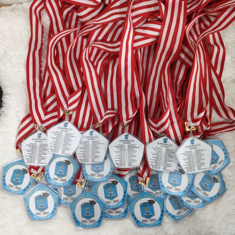 Kalung Alumni/Medali Wisuda/Kalung Perpisahan Bahan Akrilik