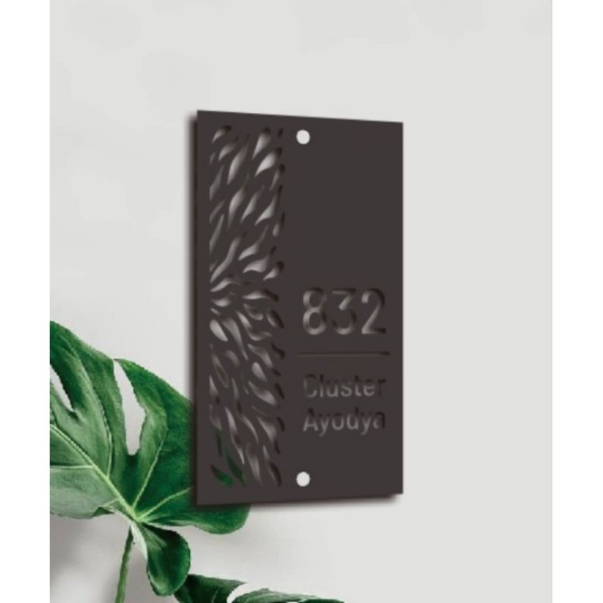 NOMOR RUMAH AKRILIK MINIMALIS, NOMOR RUMAH AKRILIK 1 LEYER MINIMALIS, NOMOR RUMAH AKRILIK BOLONG