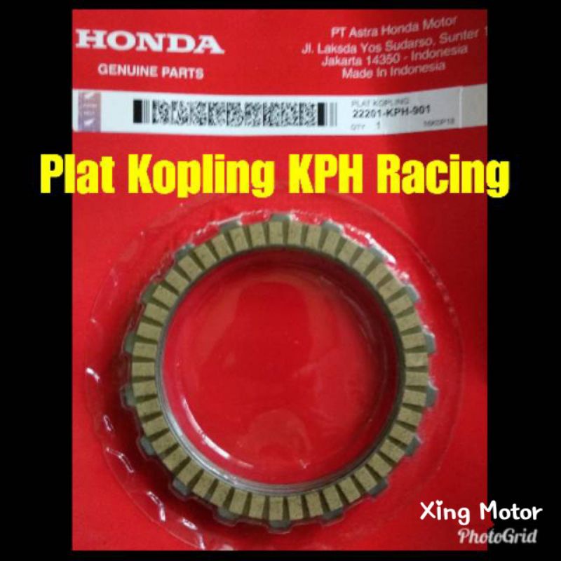 PLAT KAMPAS KOPLING KPH KARISMA SUPRA X 125 RACING
