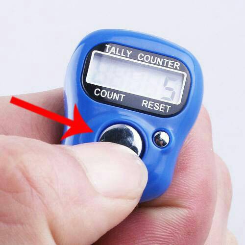 Tally Counter, Alat Penghitung, Tasbih Digital