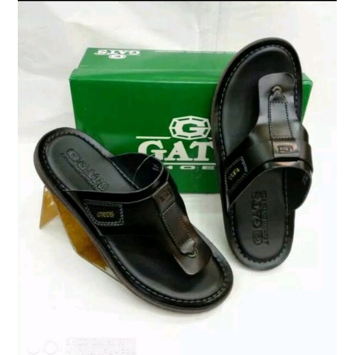 Sandal Kulit Pria Gats HG-286 Leather Original