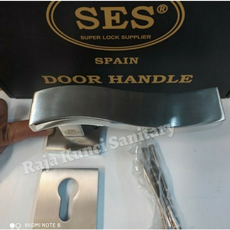 Handle Pintu Roses SES LH 159 Black Stainless SUS 304/Handle Pintu/Gagang Pintu