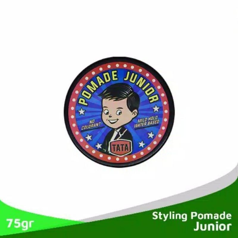 TATA POMADE JUNIOR NO COLORLANT MILD HOLD WATER BASED 75gr