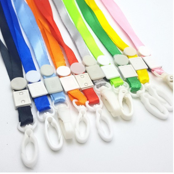

Gantungan ID Card / Tali Id Card / Tali Badge ID Nylon Hook Plastik Spring