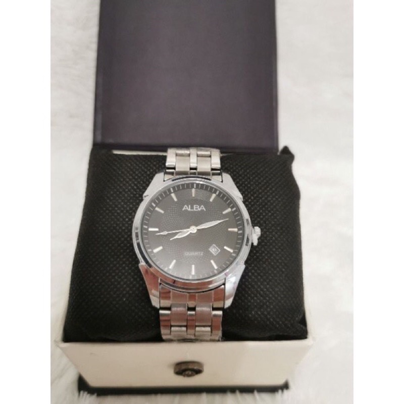 Jam Tangan Pria Alba Rantai Fashion Watch