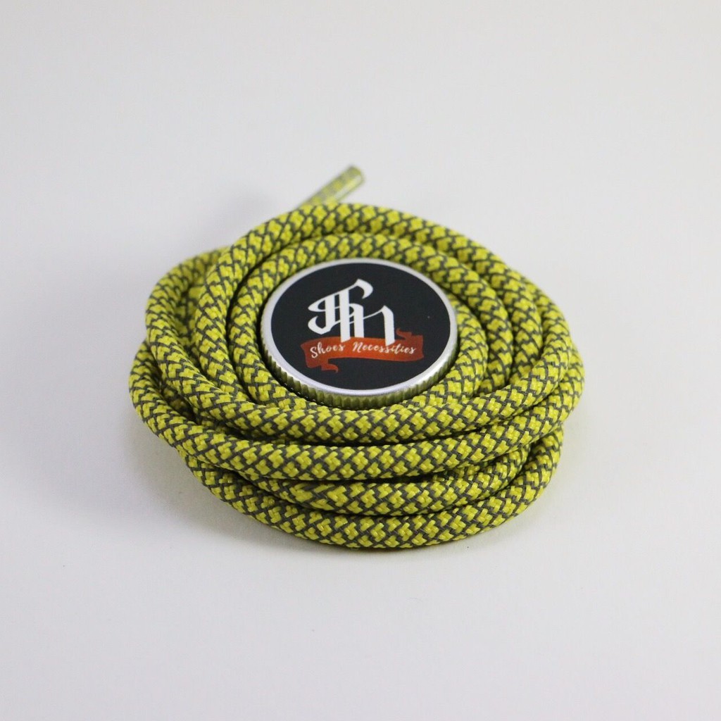 YELLOW / REFLECTIVE ROPE - Tali Sepatu - Shoelaces - Laces 100CM &amp; 120CM