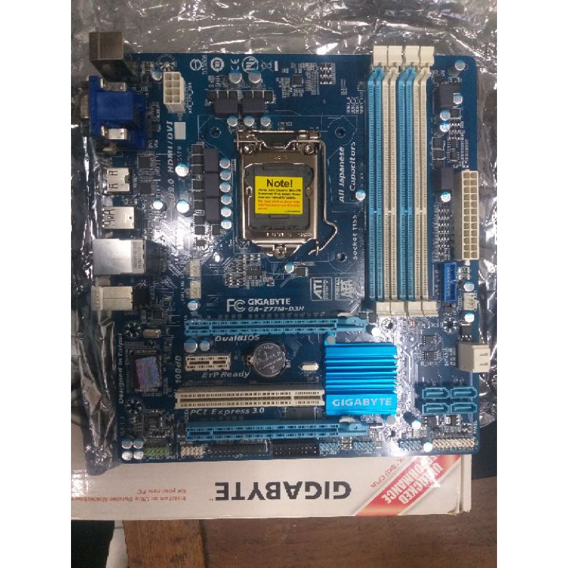 Motherboard Gigabyte Z77M D3H soket 1155