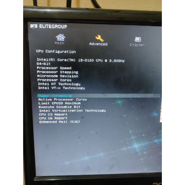 ecs h61 - ecs 1155 procesor core i3 2120