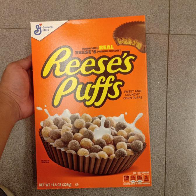 

Reese's puffs cereal 326 gram | cereal | sereal | snack
