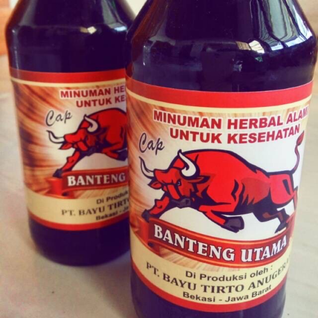 Jual Minuman Herbal cap Banteng Utama | Shopee Indonesia