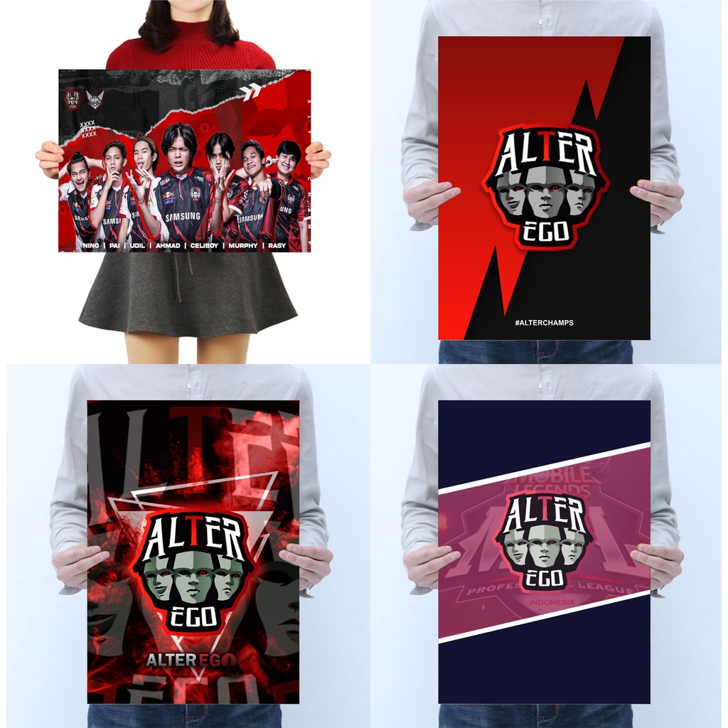 Poster ALTER EGO ( AlterChamps, AE, Mobile Legends )