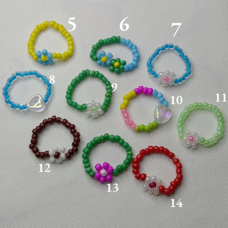 [PART 3] CINCIN MANIK MANIK BUNGA DAISY KPOP LUCU