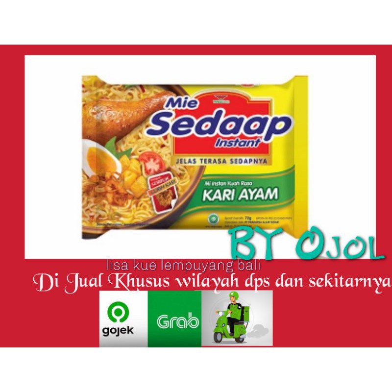 

Sedaap Mie Instan Kari Ayam 72g Lisa kue Lempuyang Bali
