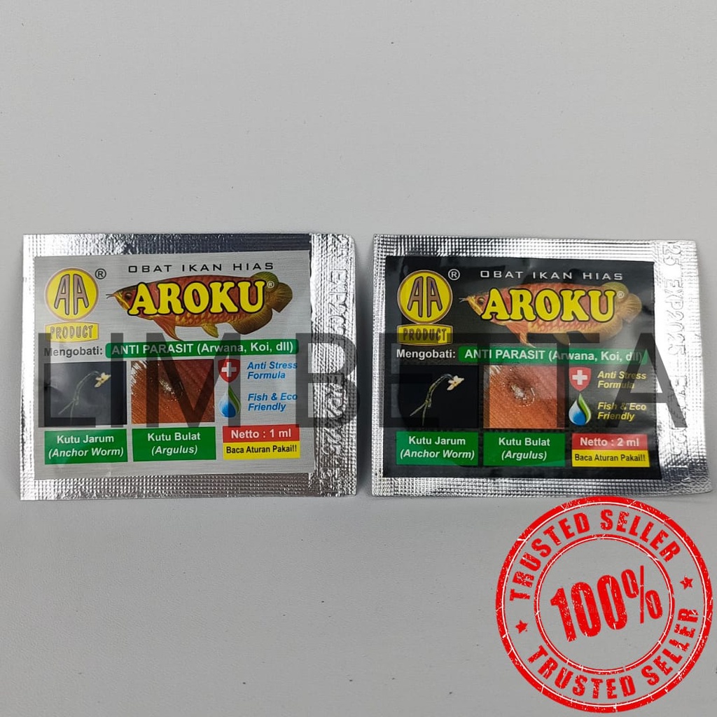 AKARI AROKU / OBAT IKAN ANTI PARASIT AROKU