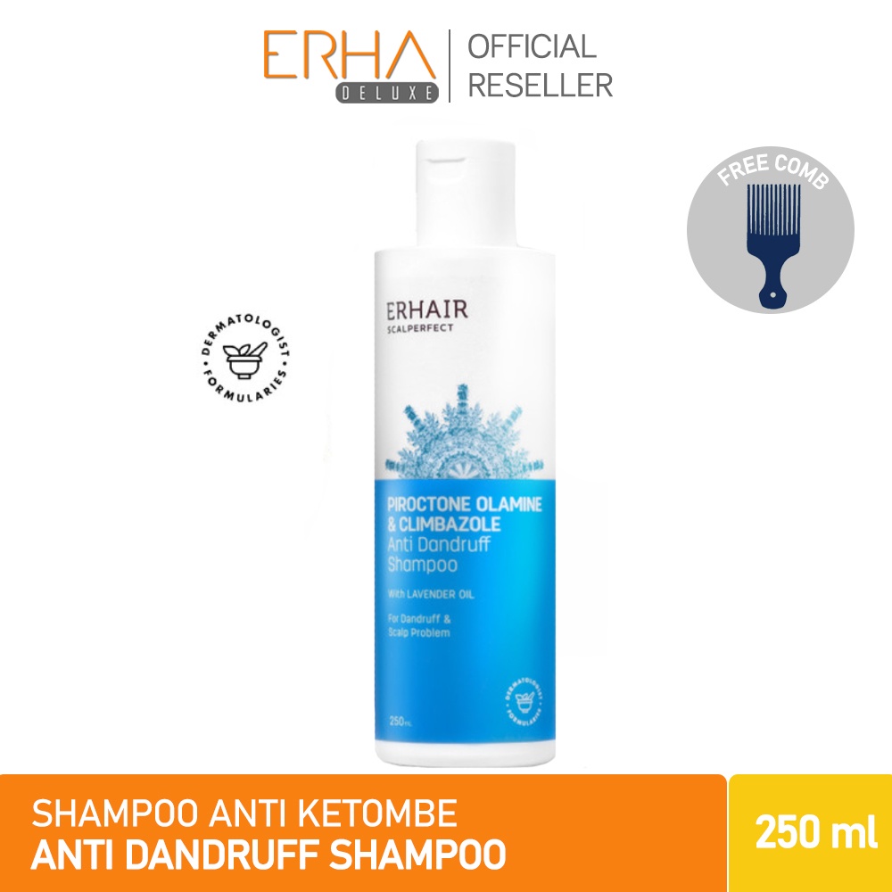 ERHAIR Shampoo Ketombe ERHA Scalp Scalperfect 250 ml - Anti Ketombe dan Seboroik