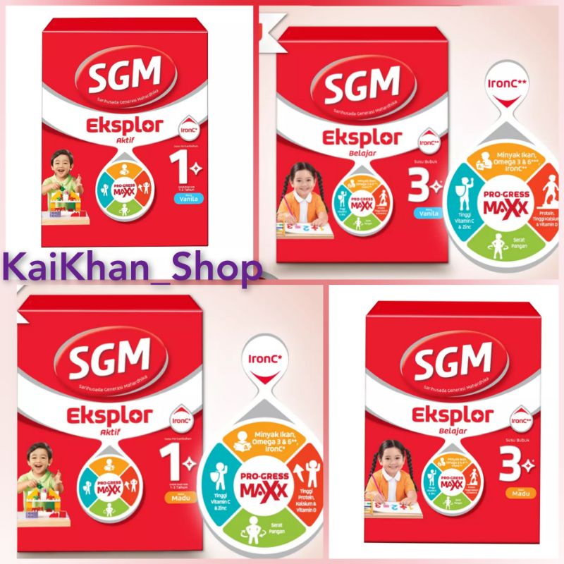 SGM Eksplor 1+ / 3+ ( 900gram )