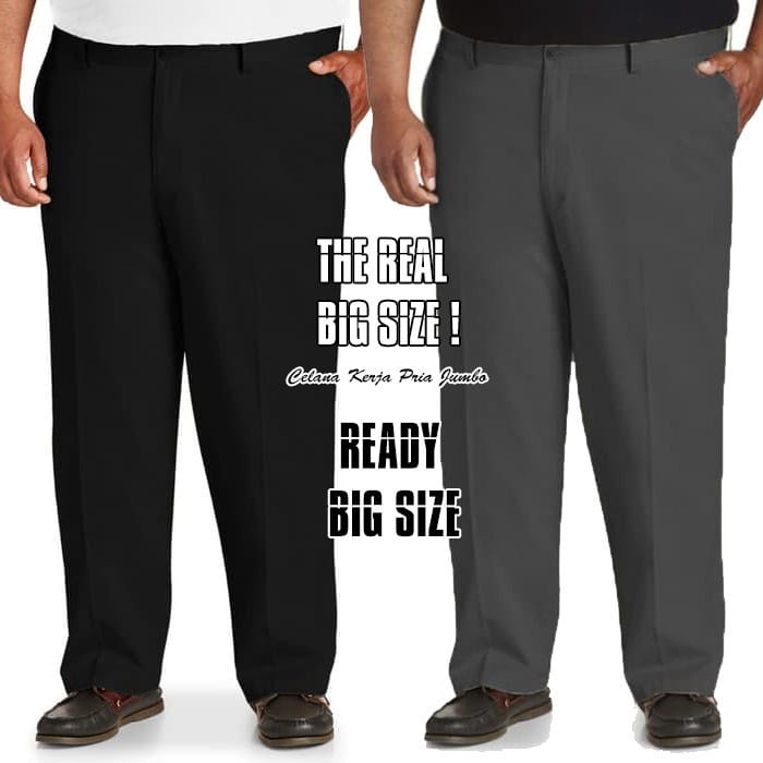 CELANA KANTOR PRIA JUMBO CELANA KERJA CELANA FORMAL CELANA JUMBO CELANA SLIMFIT 39-44 BAHAN WOLL