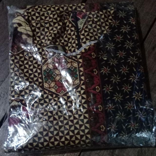 Batik Tunik Keswari Modern Kekinian Kondangan Kerja Kantor Seragaman